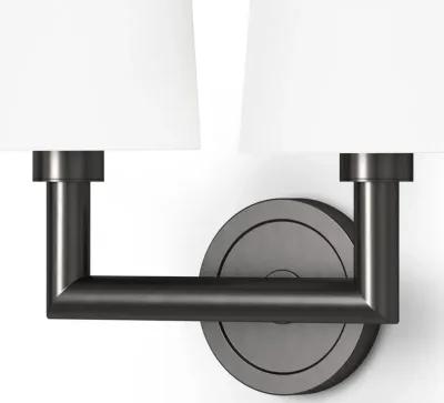 Legend Oil Rubbed Bronze Double Sconce 