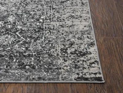 Encore Brown Traditional Overdye Polypropylene 5'2" x 7'3" Rectangle Rug