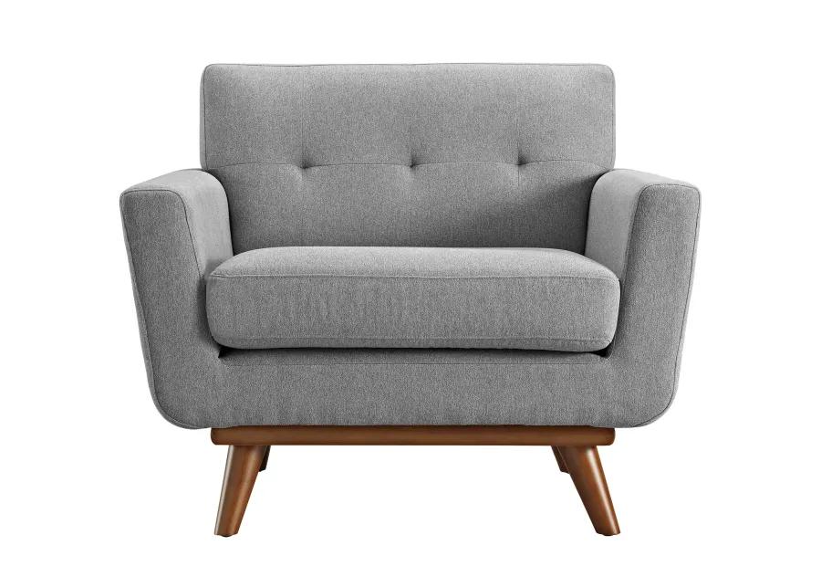 Engage Upholstered Fabric Armchair