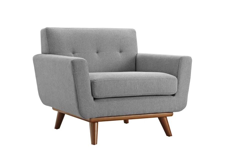 Engage Upholstered Fabric Armchair