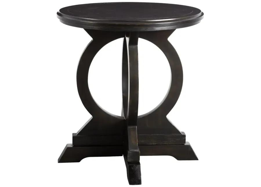 Maiva Black Side Table