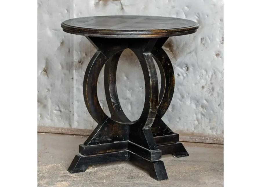 Maiva Black Side Table