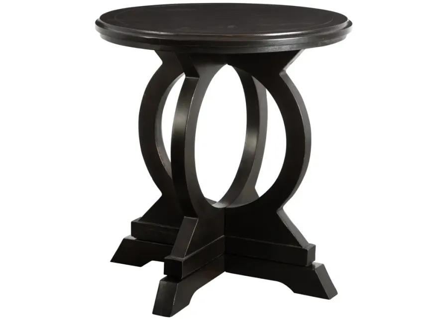 Maiva Black Side Table