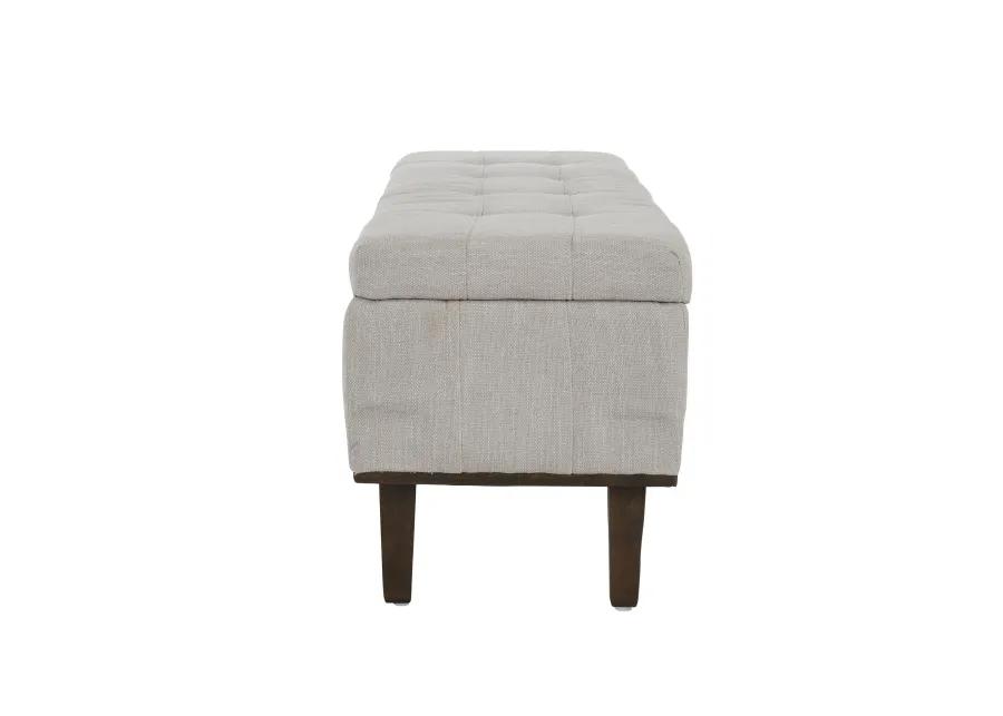 Louise Tufted Storage Bench 54" By Kosas Home