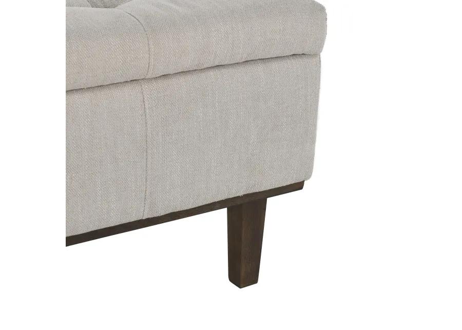 Louise Tufted Storage Bench 54" By Kosas Home