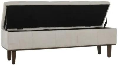 Louise Tufted Storage Bench 54" By Kosas Home