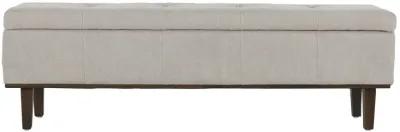 Louise Tufted Storage Bench 54" By Kosas Home