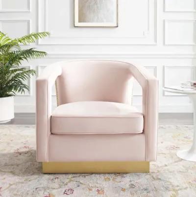 Frolick Performance Velvet Armchair