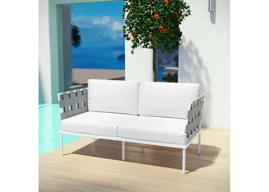 Harmony Outdoor Patio Aluminum Loveseat