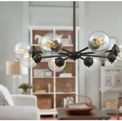 Beckett 37" Wide 8-Light Chandelier - Oil Rubbed Bronze