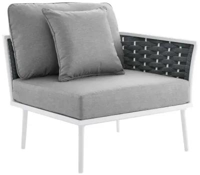 Stance 8 Piece Outdoor Patio Aluminum Sectional Sofa Set