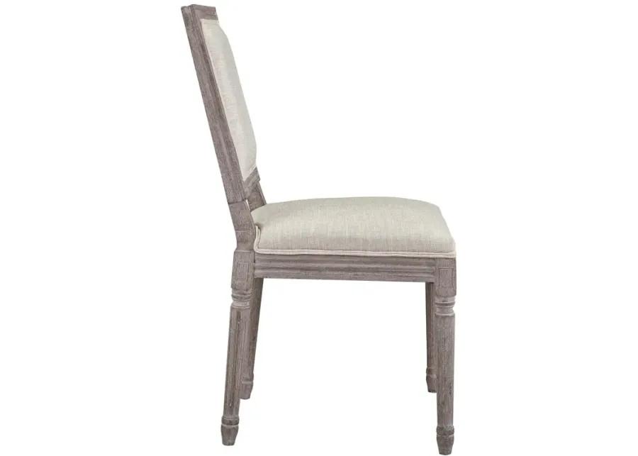 Court Dining Side Chair Upholstered Fabric Set of 4