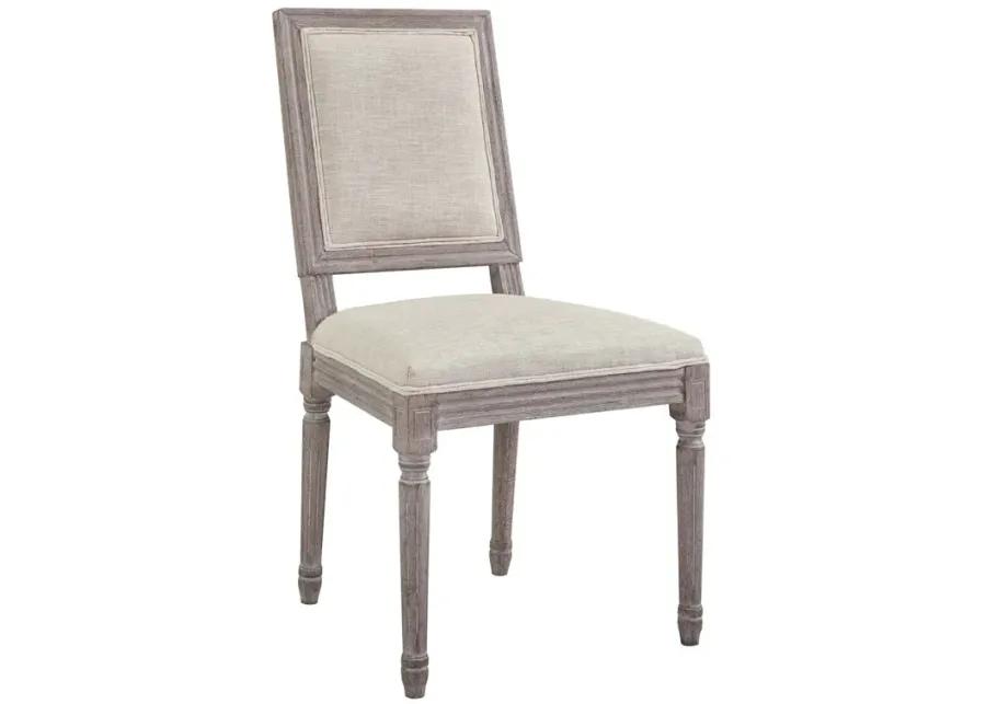 Court Dining Side Chair Upholstered Fabric Set of 4