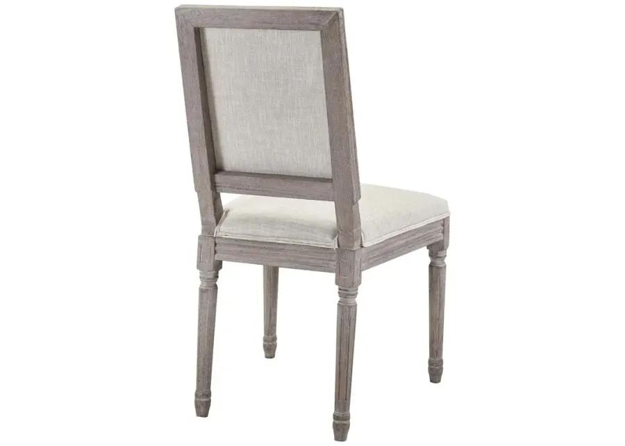 Court Dining Side Chair Upholstered Fabric Set of 4