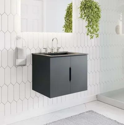 Vitality 24" Bathroom Vanity Cabinet (Sink Basin Not Included)