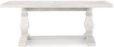 Quincy 78" Dining Table Nordic Ivory