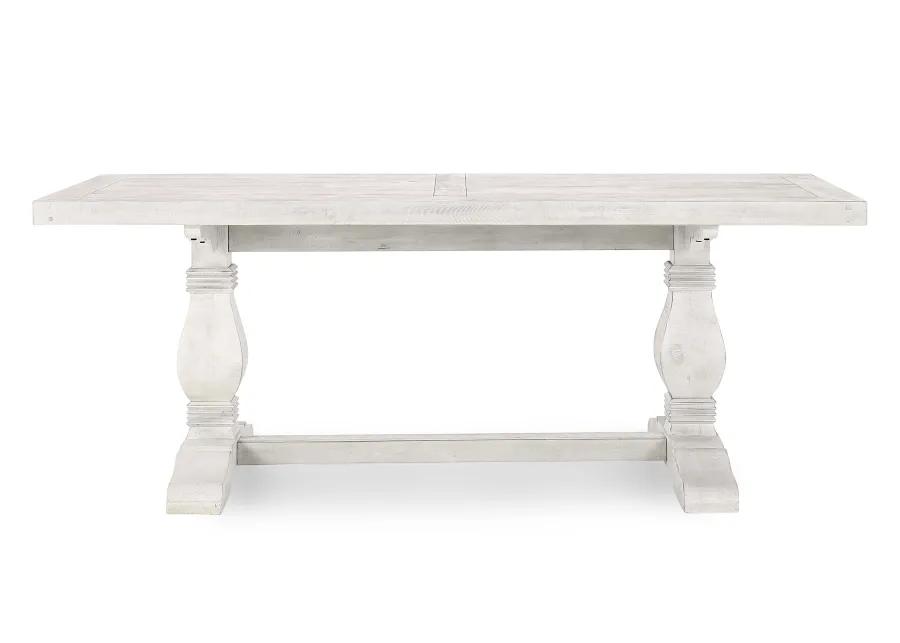 Quincy 78" Dining Table Nordic Ivory