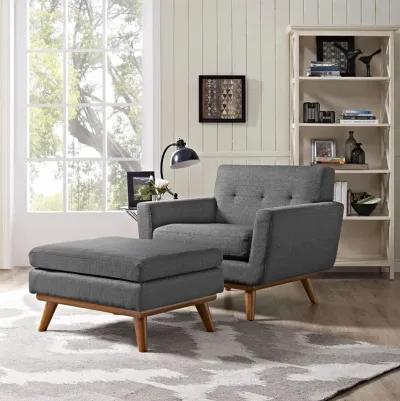 Engage 2 Piece Armchair and Ottoman