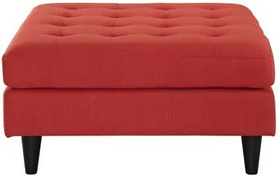 Empress Upholstered Fabric Large Ottoman