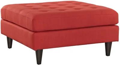 Empress Upholstered Fabric Large Ottoman