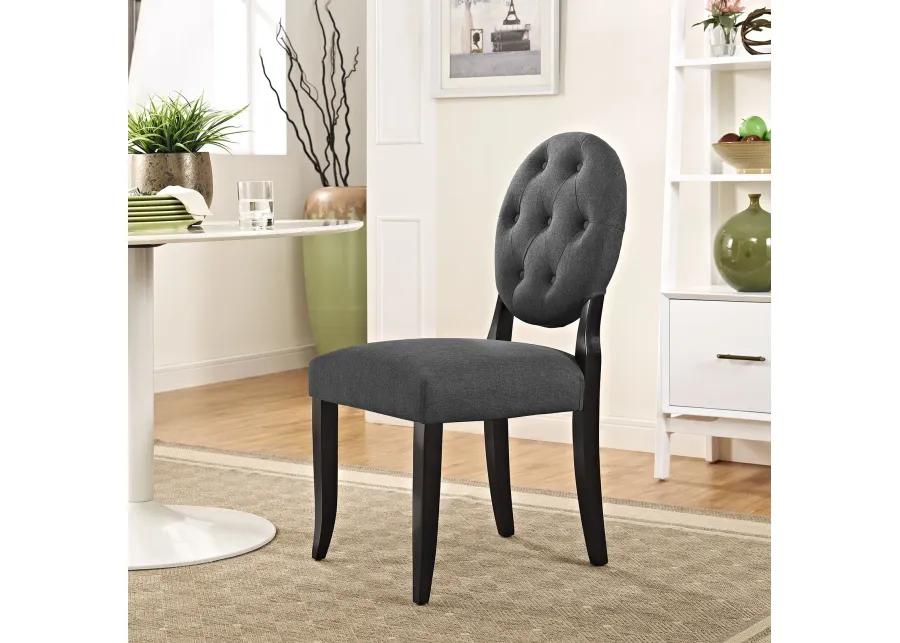 Button Dining Side Chair