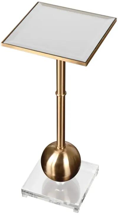 Laton Mirrored Accent Table