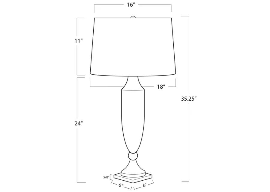 Southern Living Georgina Wood Table Lamp