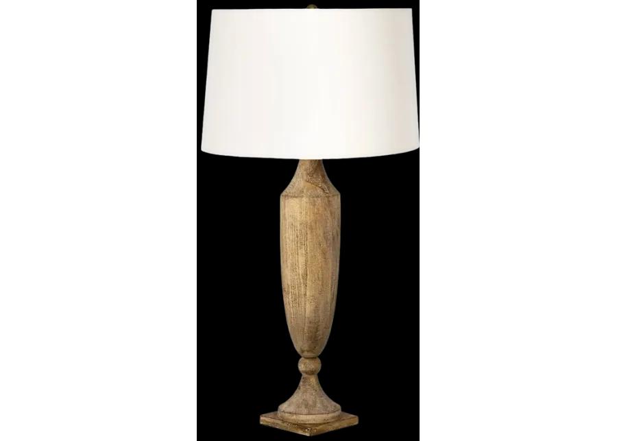 Southern Living Georgina Wood Table Lamp