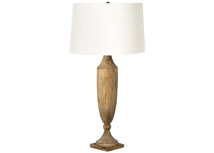 Southern Living Georgina Wood Table Lamp