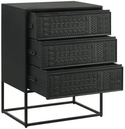 Alcoa 3-drawer Accent Cabinet