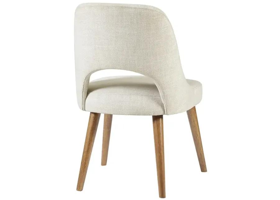 INK+IVY Nola Cream Dining Side Chair (Set of 2)