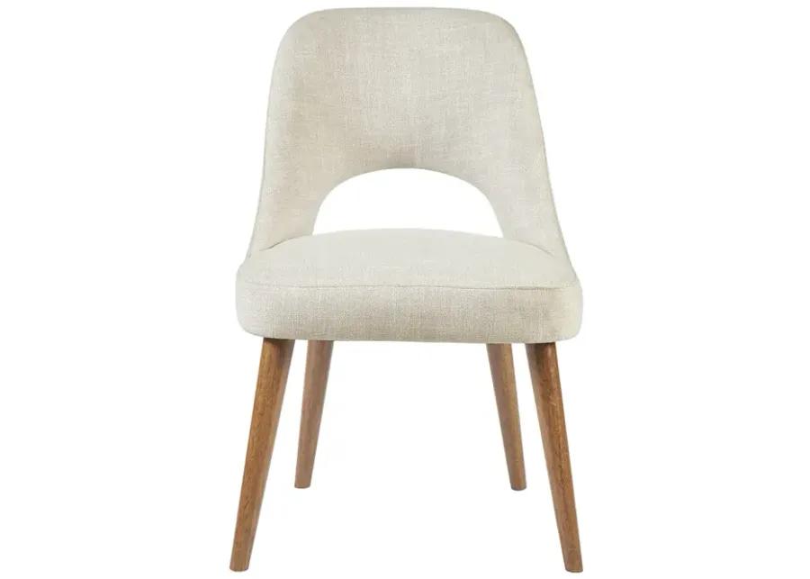 INK+IVY Nola Cream Dining Side Chair (Set of 2)