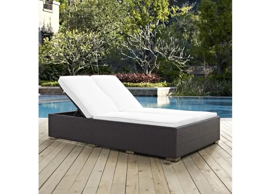 Convene Double Outdoor Patio Chaise