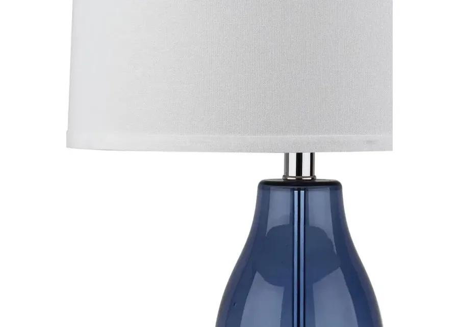 MERCURIO, 28 INCH, BLUE, TABLE LAMP SET OF 2 W/ USB PORT?