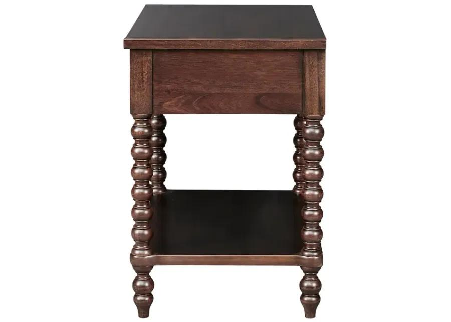 Madison Park Signature Beckett Morocco Brown Nightstand