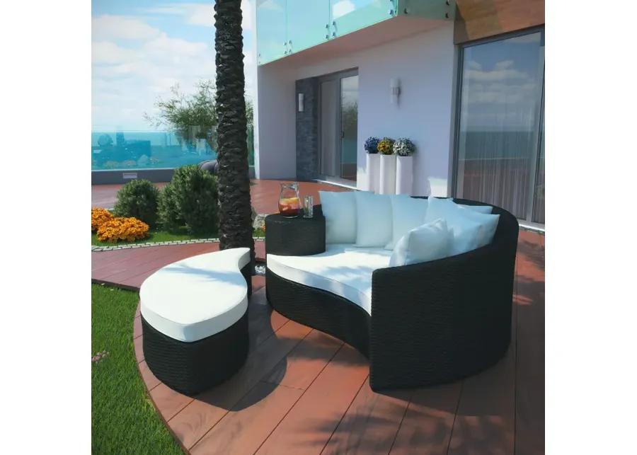 Taiji Wicker Outdoor Daybed