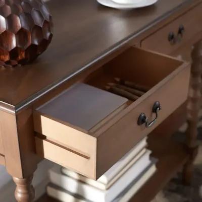 ATHENA 2 DRAWER CONSOLE TABLE