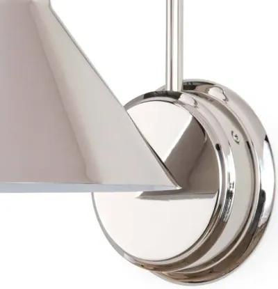 Dublin Polished Nickel Sconce 