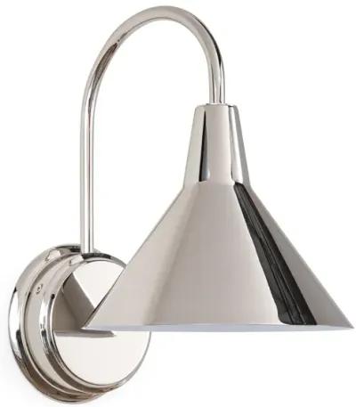 Dublin Polished Nickel Sconce 