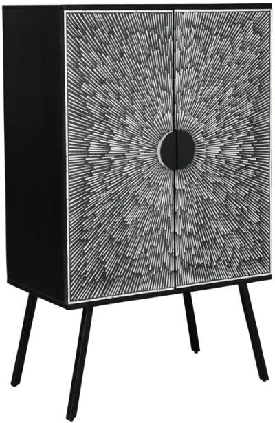 SUNBURST WINE CABINET