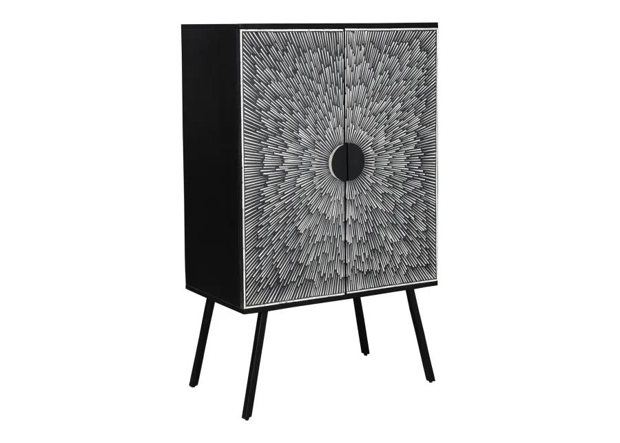 SUNBURST WINE CABINET