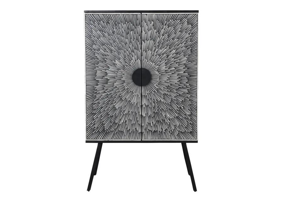 SUNBURST WINE CABINET