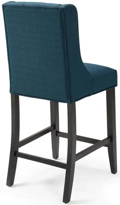 Baronet Counter Bar Stool Upholstered Fabric Set of 2