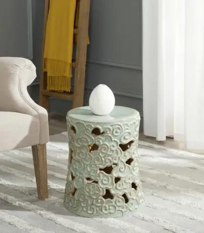 Ocean Cloud Garden Stool