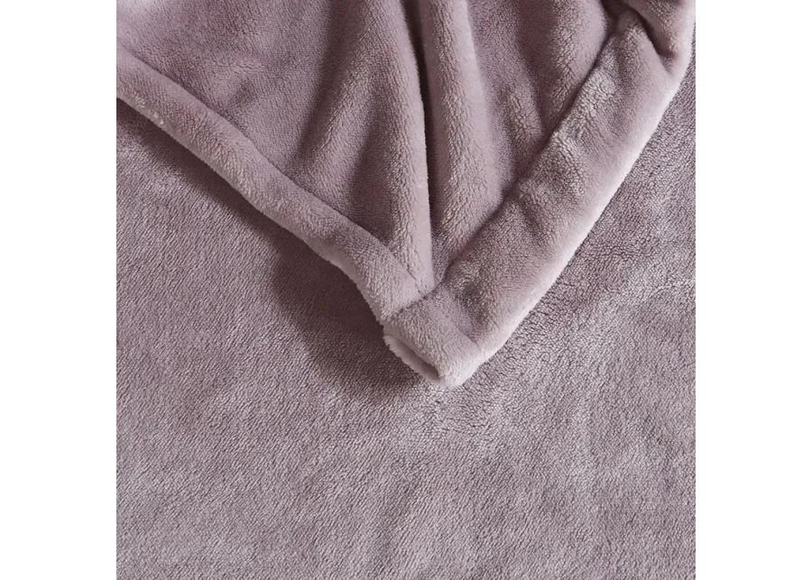 Beautyrest Heated Plush Lavender Blanket