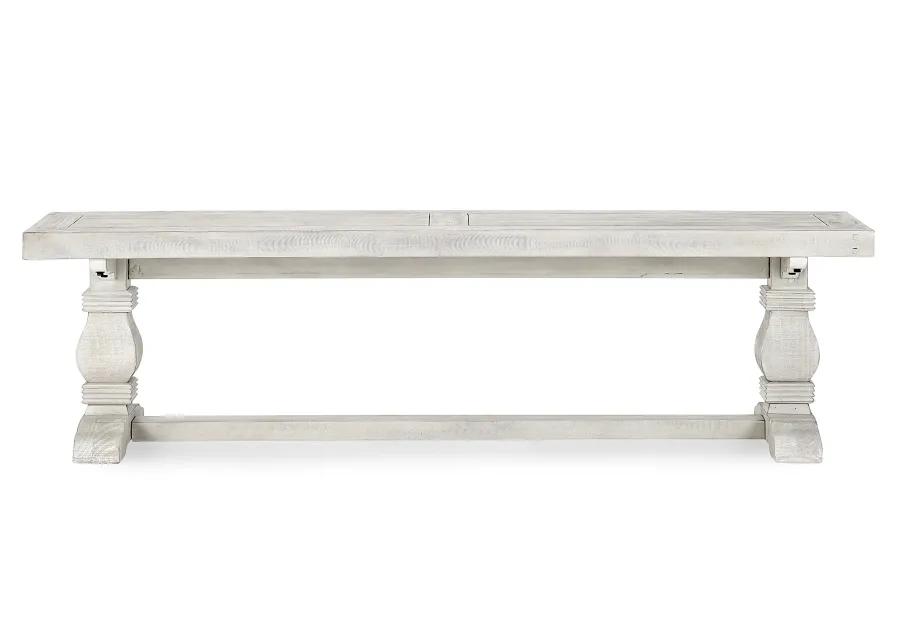 Quincy 66" Bench Nordic Ivory