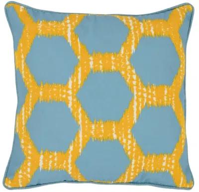 Indr/Outdr Gaines Yellow/Blue 20x20