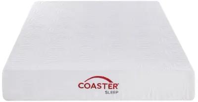 Key Twin Long Memory Foam Mattress White