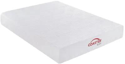 Key Twin Long Memory Foam Mattress White