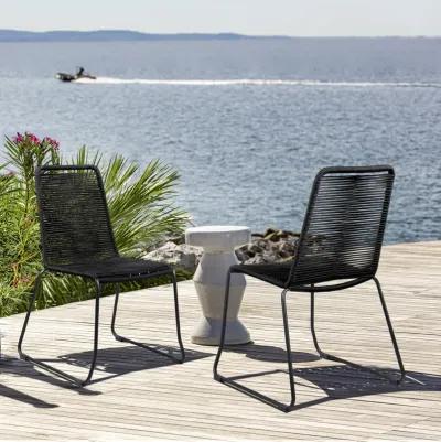 Shasta Outdoor Stackable Dining Chair - Set of 2